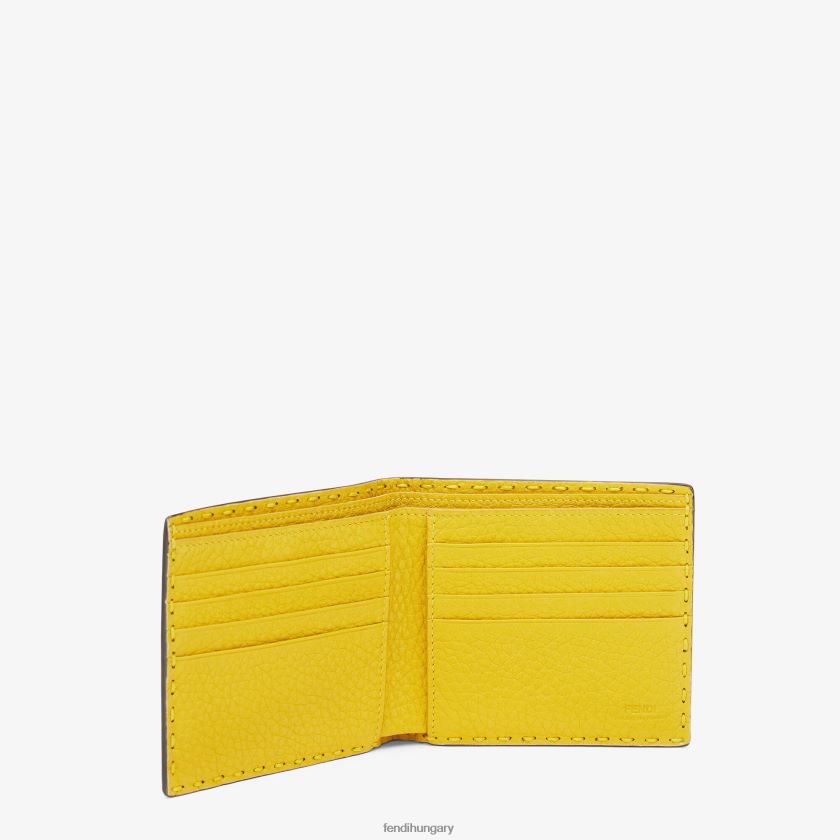 Fendi férfiak aligátor két összehajtható pénztárca 2H0H8Z2675 kiegészítők divat