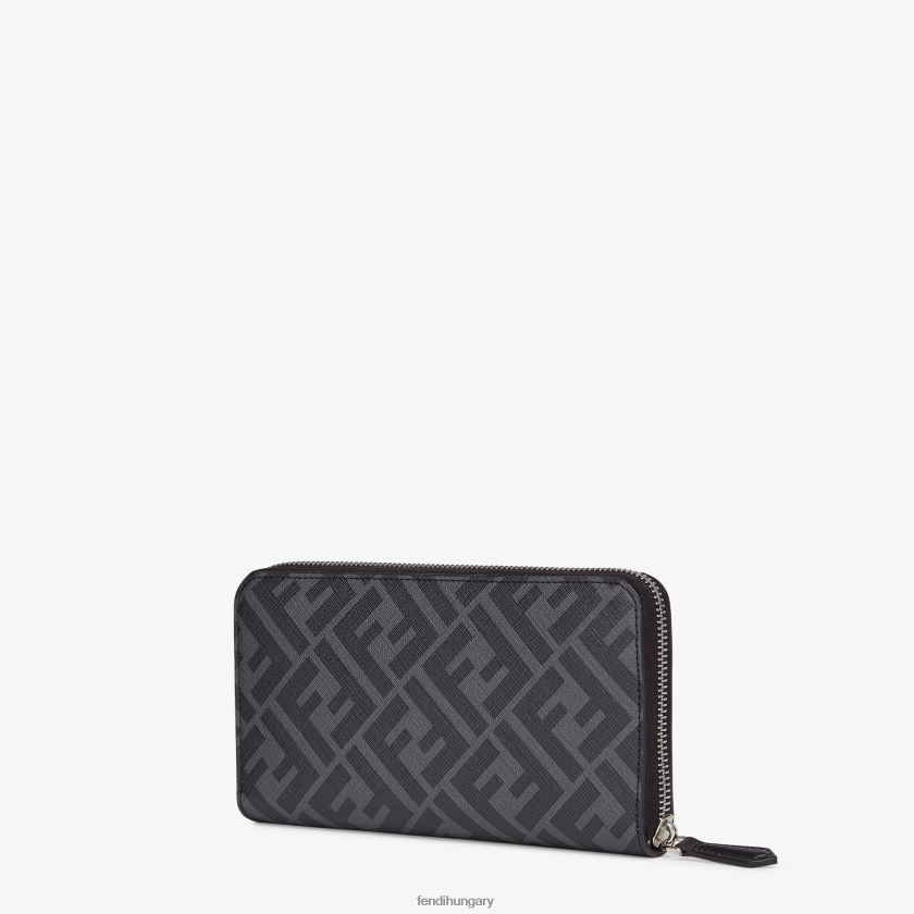 Fendi férfiak szövet pénztárca 2H0H8Z2577 kiegészítők szürke