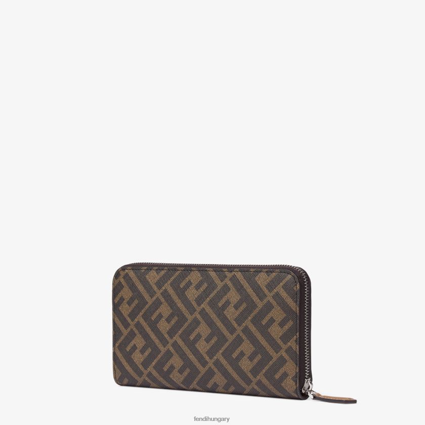 Fendi férfiak szövet pénztárca 2H0H8Z2588 kiegészítők barna