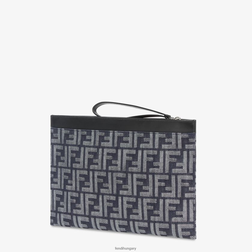 Fendi férfiak farmer táska 2H0H8Z1865 kiegészítők kék