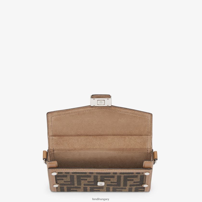 Fendi férfiak ff szövettáska 2H0H8Z2586 kiegészítők barna