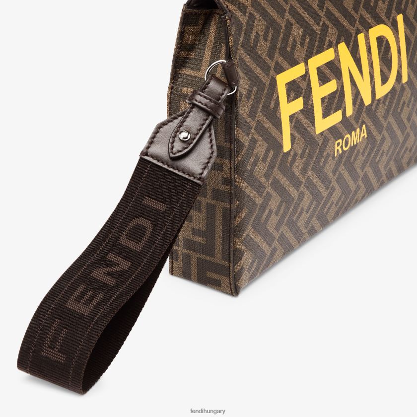 Fendi férfiak ff szövettasak 2H0H8Z2636 kiegészítők barna