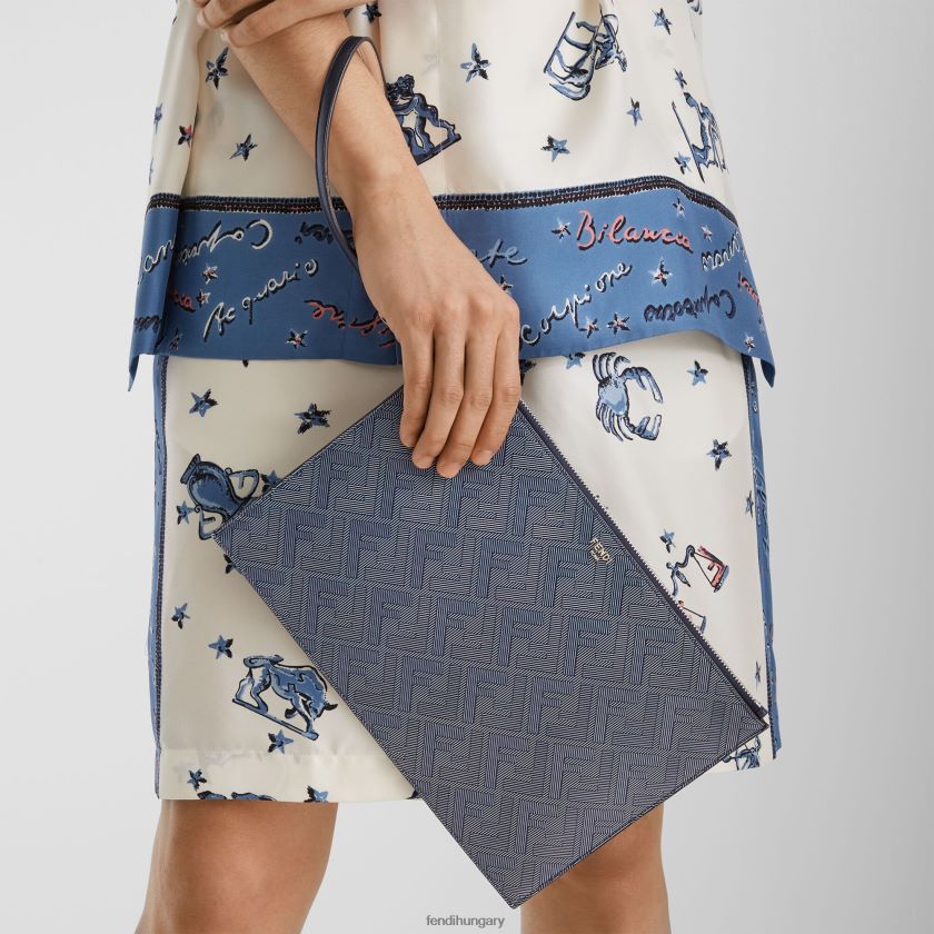 Fendi férfiak árnyékos bőr táska 2H0H8Z1863 kiegészítők sokszínű