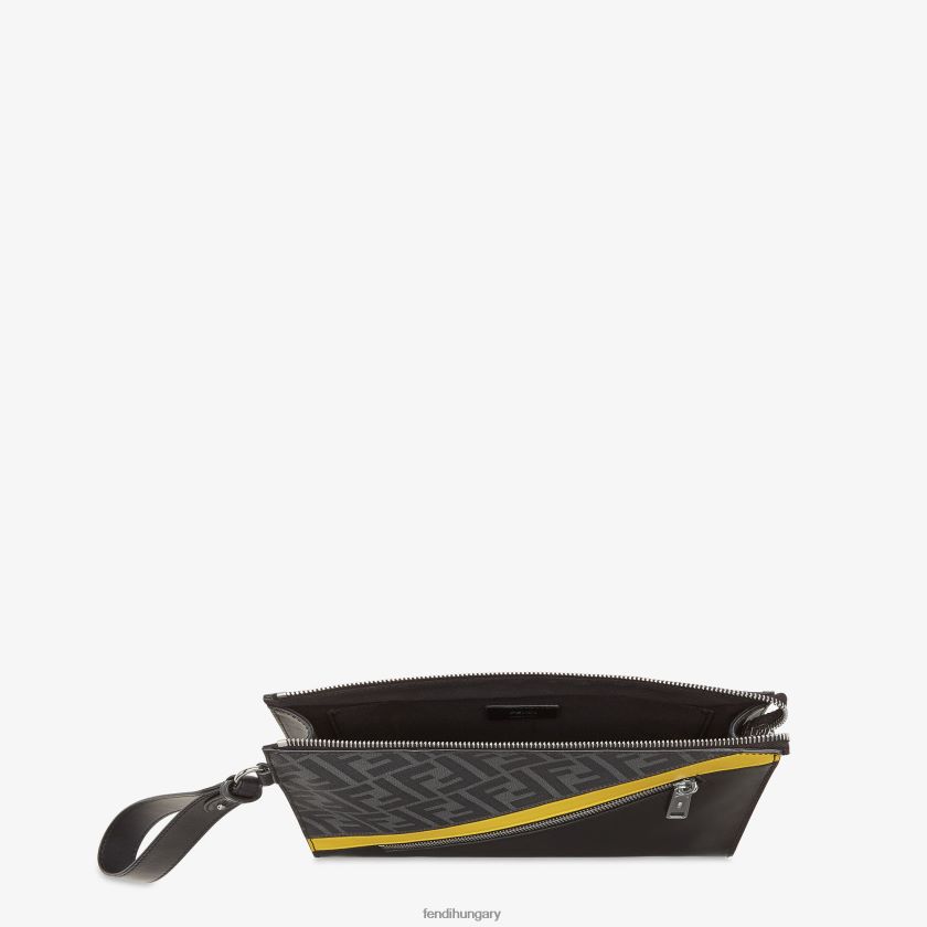 Fendi férfiak szövet tasak 2H0H8Z1842 kiegészítők szürke