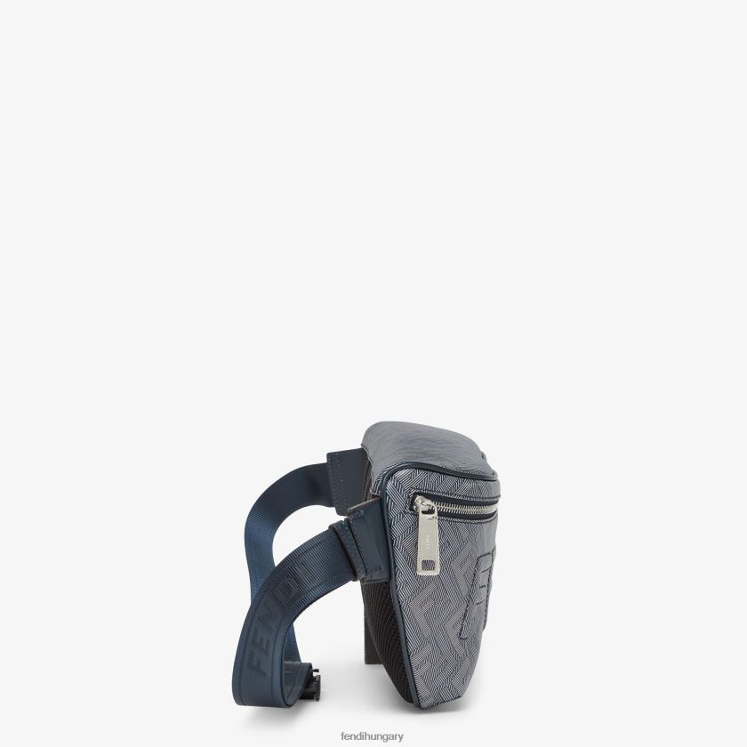 Fendi férfiak bőr övtáska csíkos ff nyomattal 2H0H8Z1793 kiegészítők sokszínű