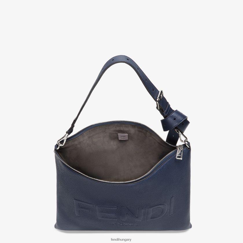 Fendi férfiak bőrtáska után 2H0H8Z1827 kiegészítők kék