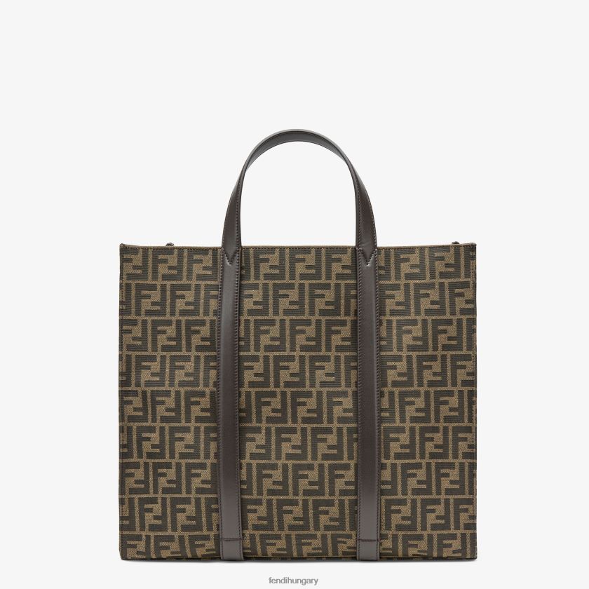 Fendi férfiak ff jacquard szövettáska 2H0H8Z1838 kiegészítők sokszínű