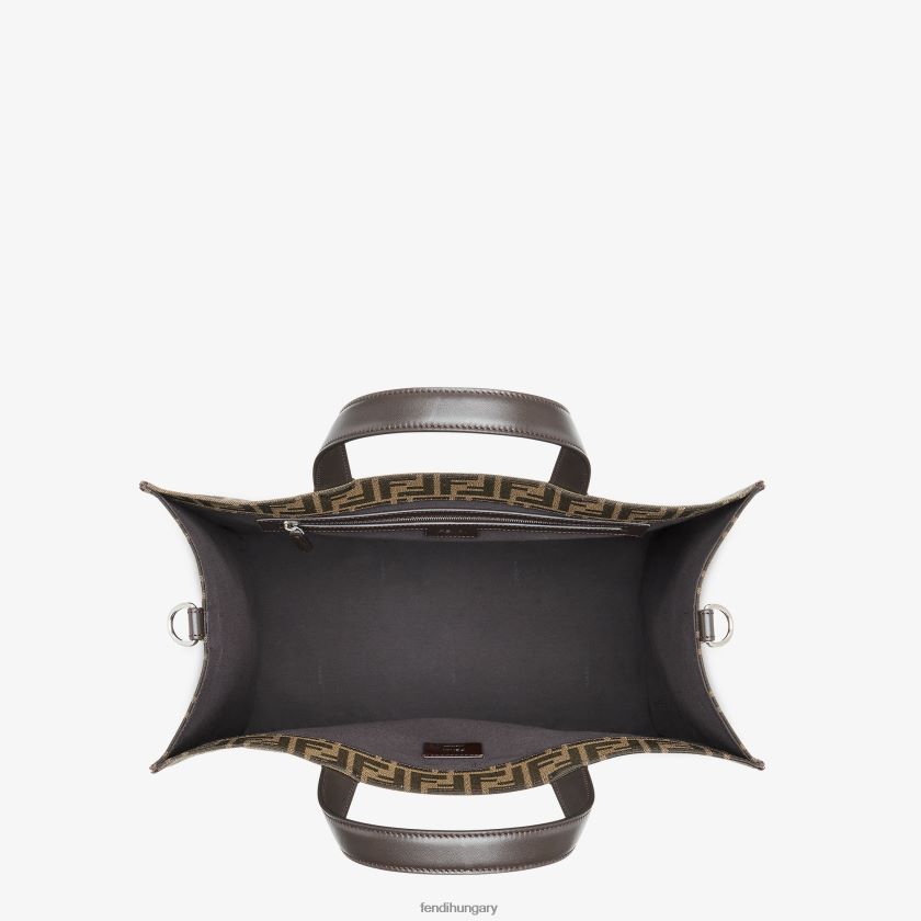 Fendi férfiak ff jacquard szövettáska 2H0H8Z1838 kiegészítők sokszínű