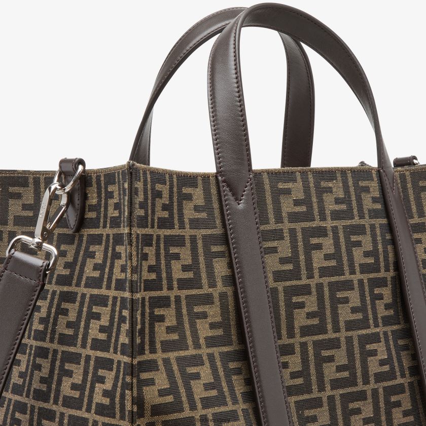 Fendi férfiak ff jacquard szövettáska 2H0H8Z1838 kiegészítők sokszínű
