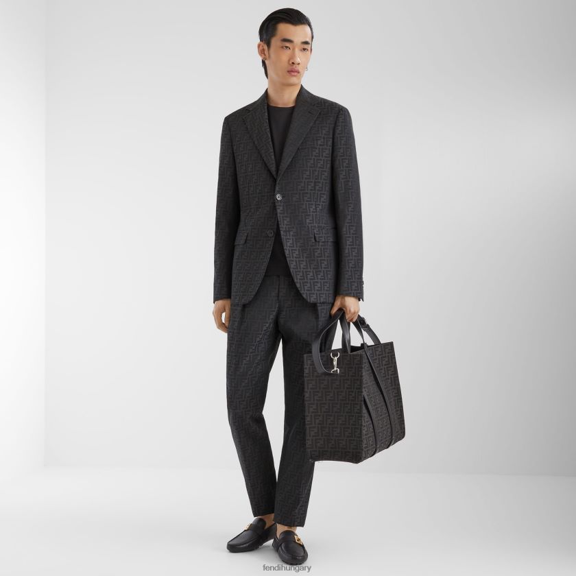 Fendi férfiak ff jacquard szövettáska 2H0H8Z1862 kiegészítők sokszínű