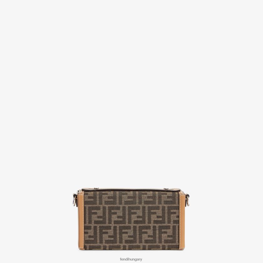 Fendi férfiak ff szövettáska 2H0H8Z1805 kiegészítők barna