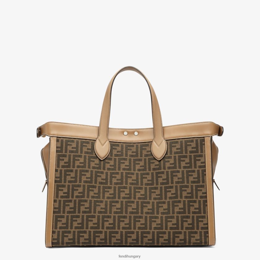 Fendi férfiak ff szövettáska 2H0H8Z1830 kiegészítők barna