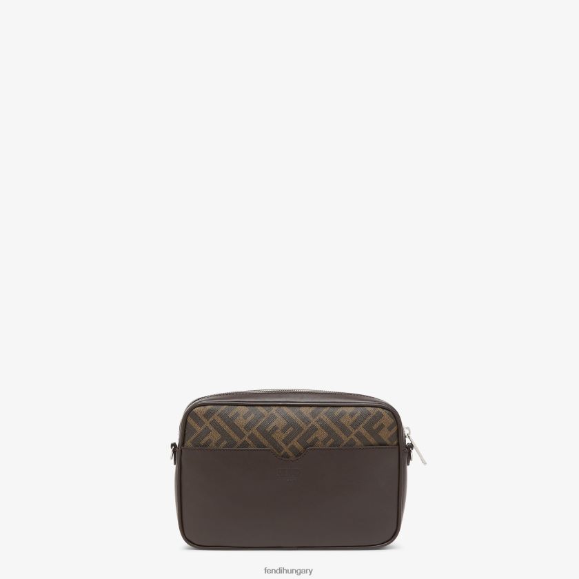 Fendi férfiak ff szövettáska 2H0H8Z1856 kiegészítők barna