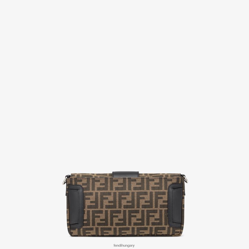 Fendi férfiak jacquard ff szövettáska 2H0H8Z1883 kiegészítők barna