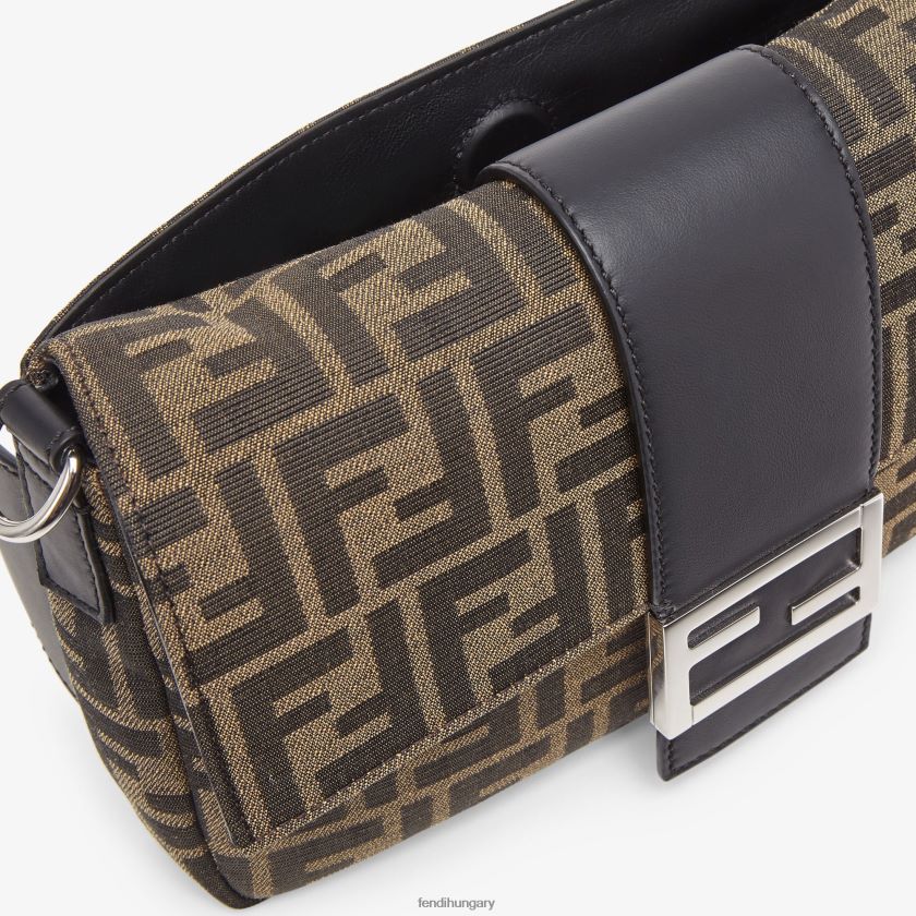 Fendi férfiak jacquard ff szövettáska 2H0H8Z1883 kiegészítők barna