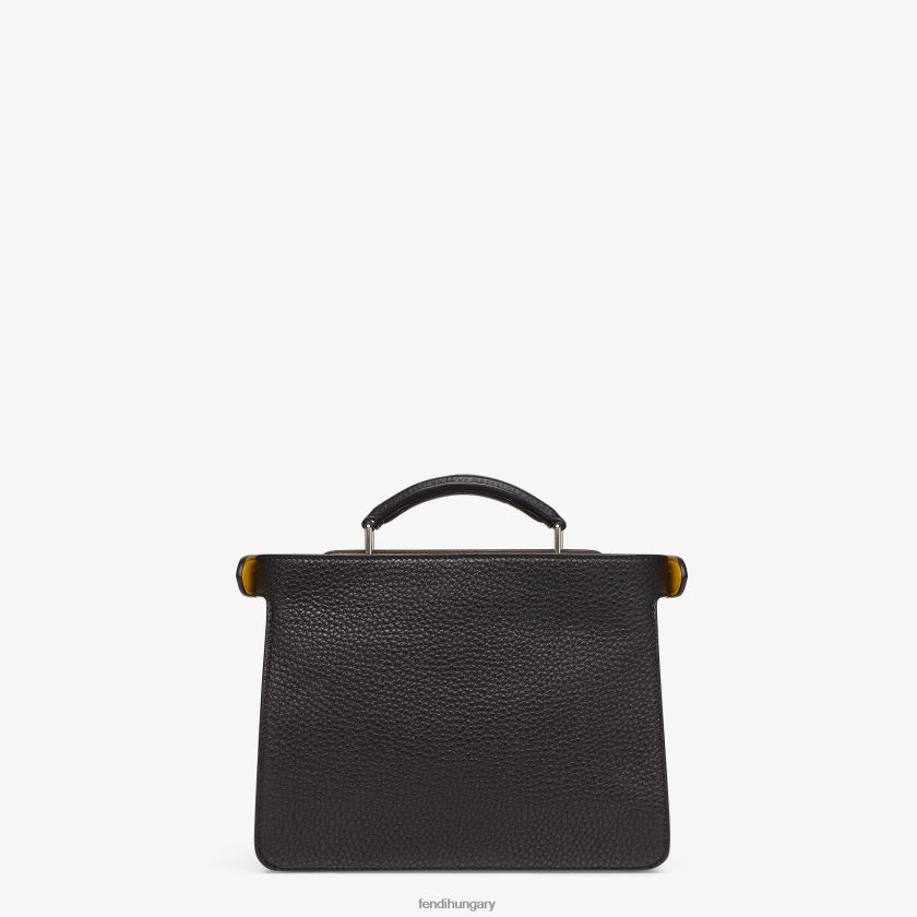 Fendi férfiak peekaboo iseeu mini bőrtáska 2H0H8Z1812 kiegészítők fekete