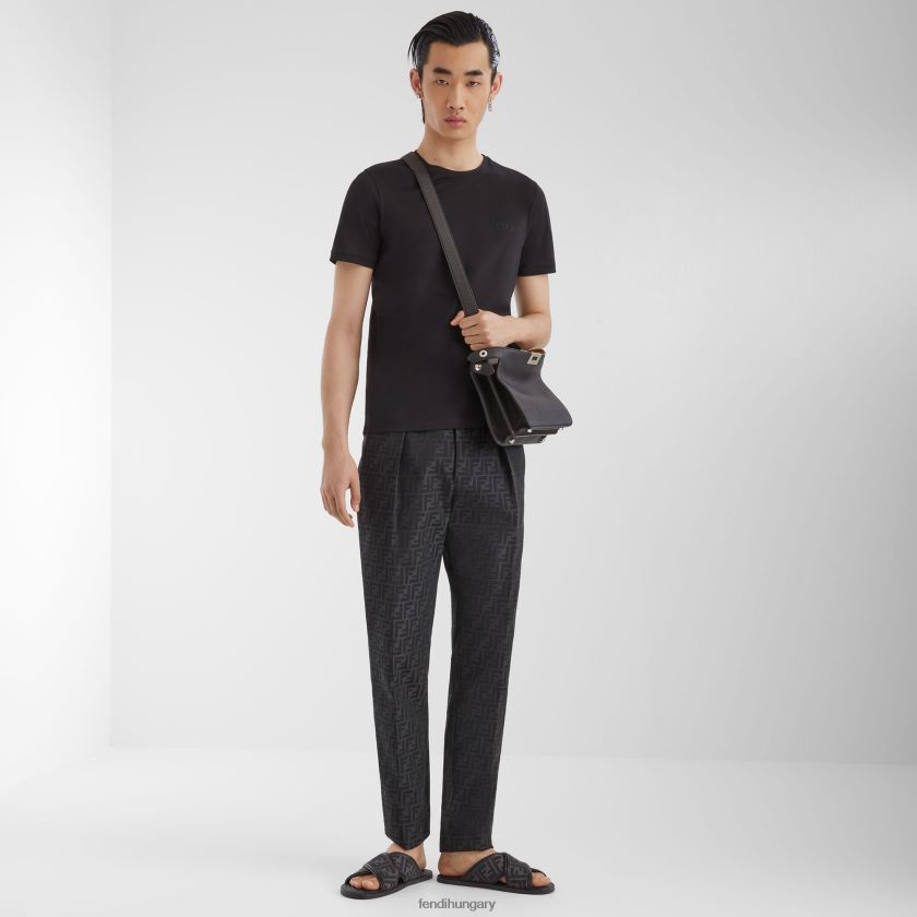 Fendi férfiak peekaboo iseeu mini bőrtáska 2H0H8Z1812 kiegészítők fekete