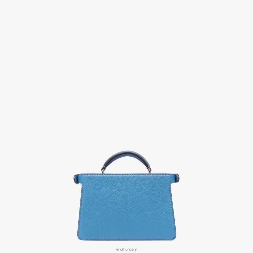 Fendi férfiak peekaboo iseeu xcross bőrtáska 2H0H8Z1795 kiegészítők kék