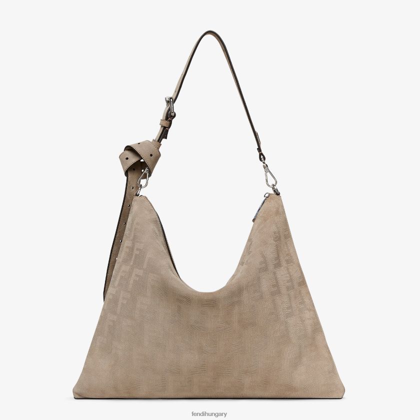 Fendi férfiak velúr táska 2H0H8Z1829 kiegészítők bézs