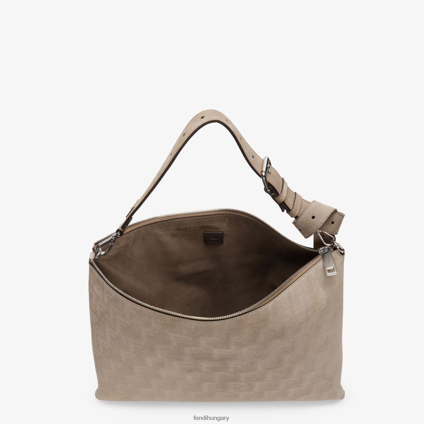 Fendi férfiak velúr táska 2H0H8Z1829 kiegészítők bézs