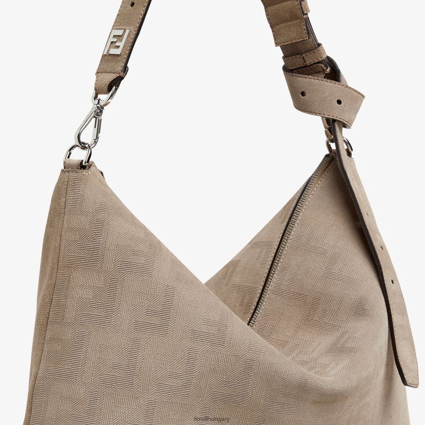 Fendi férfiak velúr táska 2H0H8Z1829 kiegészítők bézs