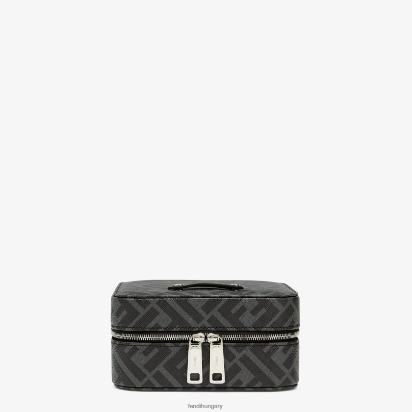 Fendi férfiak divatékszer tok pu 2H0H8Z2514 kiegészítők szürke