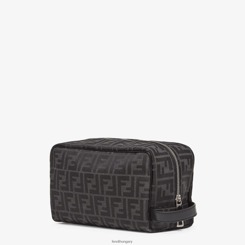 Fendi férfiak ff szövet piperetáska 2H0H8Z2331 kiegészítők fekete
