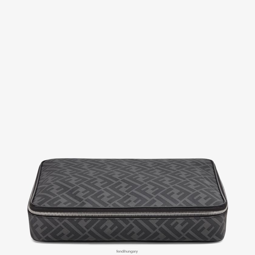 Fendi férfiak szövet inghordozó 2H0H8Z2517 kiegészítők szürke