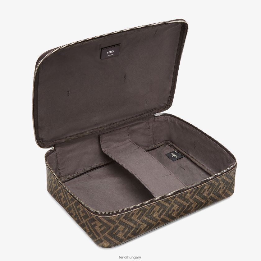 Fendi férfiak szövet utazótáska 2H0H8Z2486 kiegészítők fekete