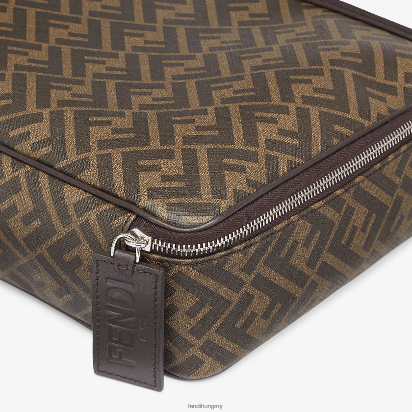 Fendi férfiak szövet utazótáska 2H0H8Z2486 kiegészítők fekete