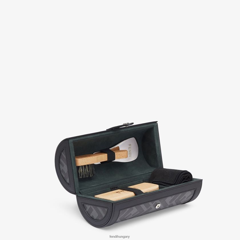 Fendi férfiak szövetből készült cipőápoló készlet 2H0H8Z2494 kiegészítők fekete