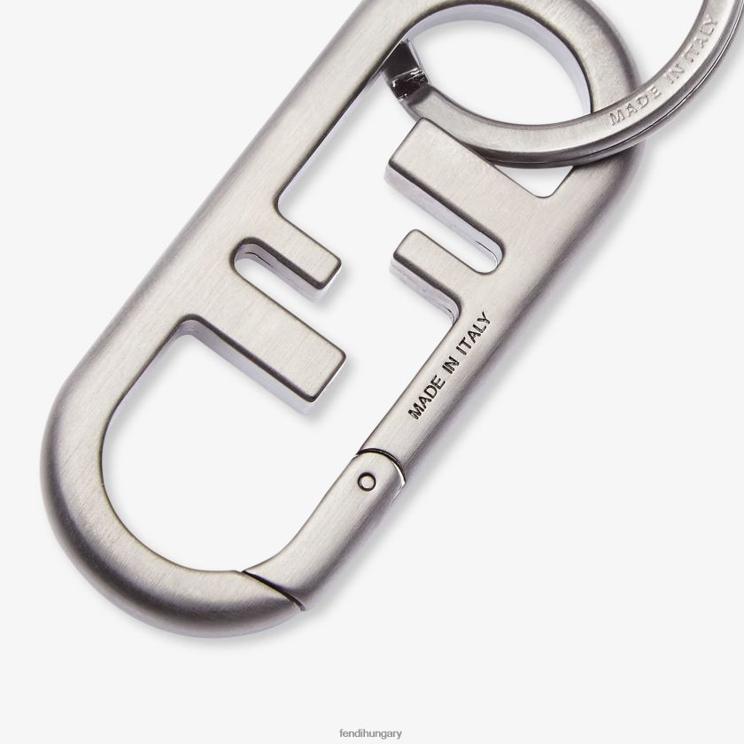 Fendi férfiak fém bűbáj 2H0H8Z2375 kiegészítők ruténium