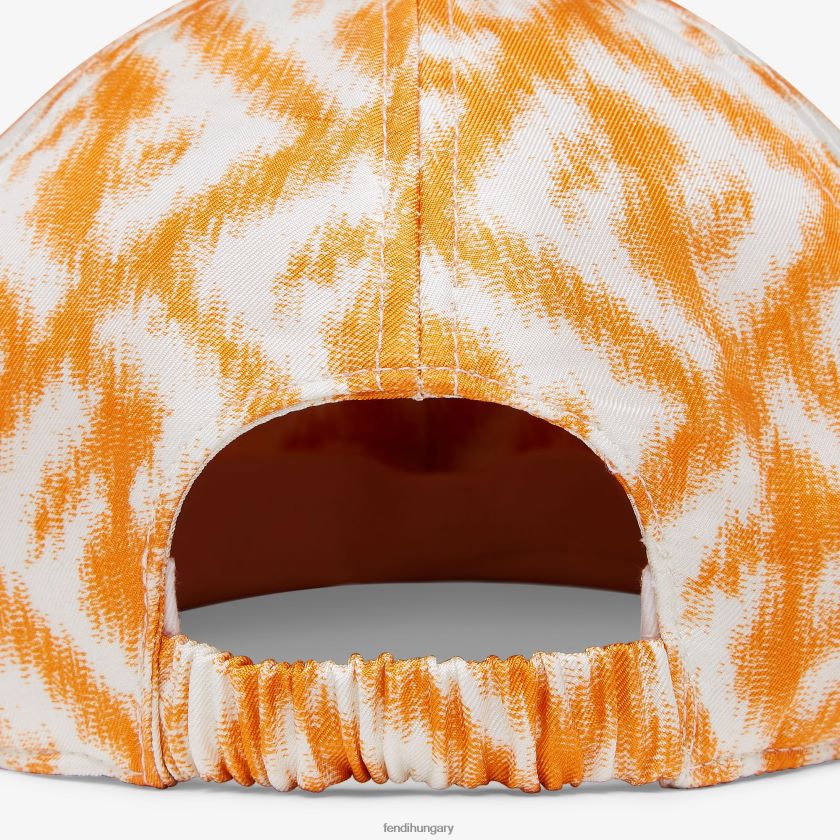 Fendi férfiak selyem baseball sapka 2H0H8Z2411 kiegészítők sokszínű