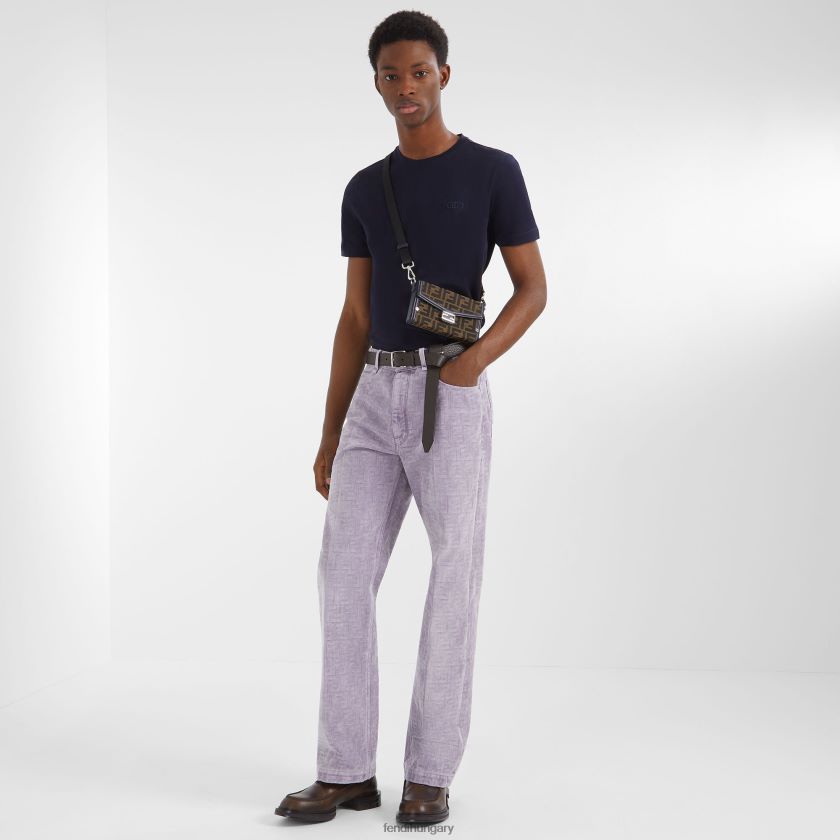 Fendi férfiak bőr öv 2H0H8Z2335 kiegészítők barna